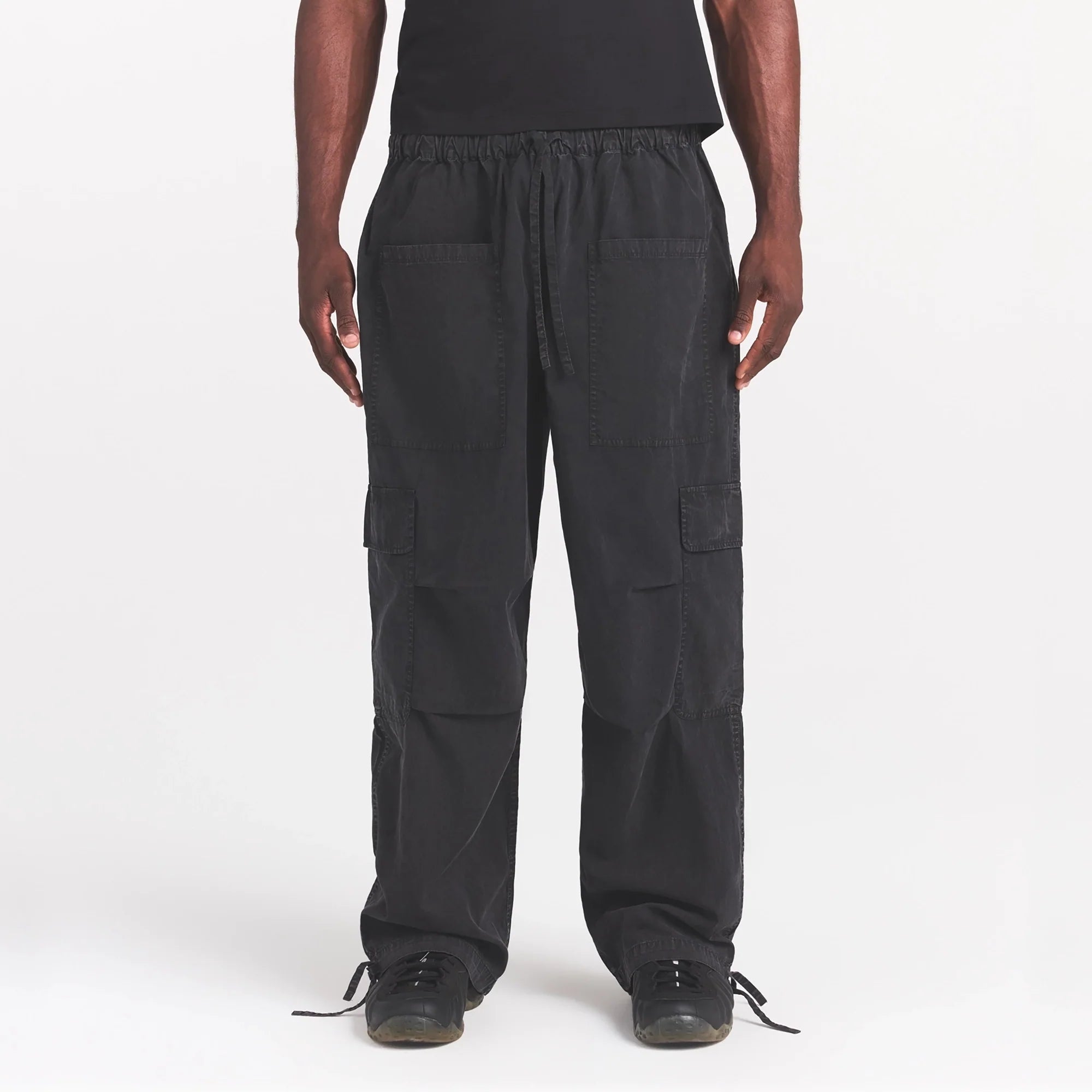 WOVEN MENS CARGO PANT | ONYX