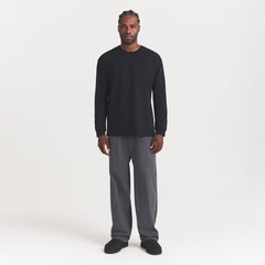 WOVEN MENS PULL-ON PANT | ASH
