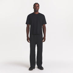 WOVEN MENS PULL-ON PANT | ONYX