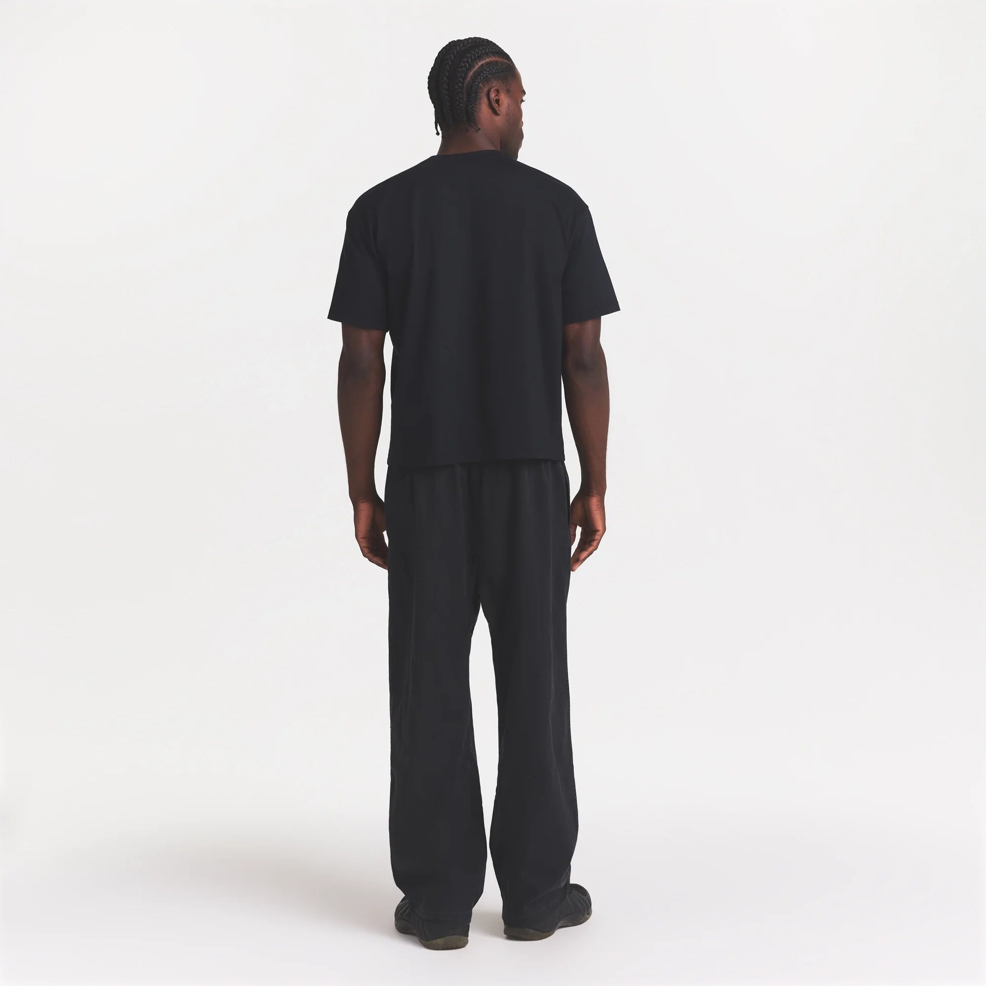 WOVEN MENS PULL-ON PANT | ONYX