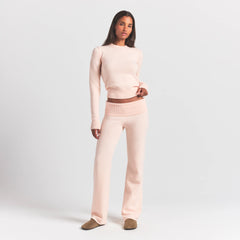 SWEATER KNITS FOLDOVER PANT | PRIMROSE