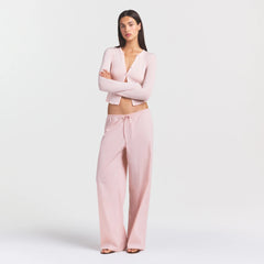 POPLIN APPAREL PANT | DUSTY PINK