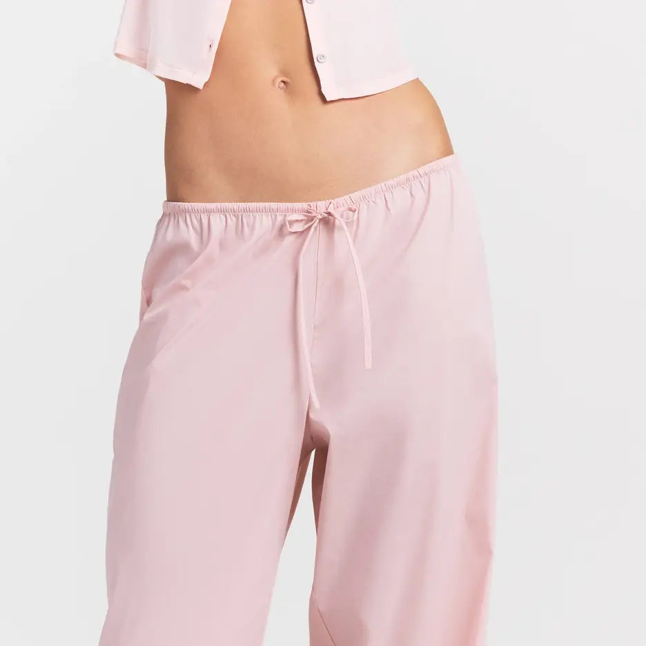 POPLIN APPAREL PANT | DUSTY PINK