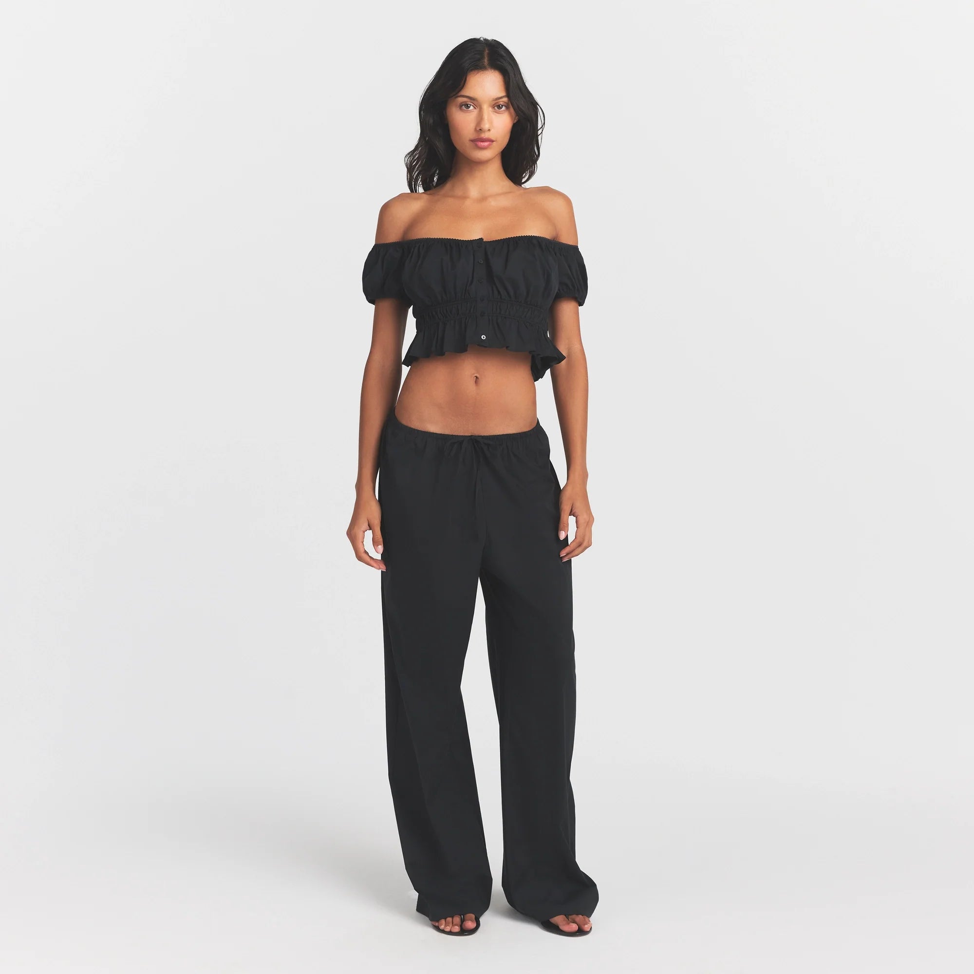 POPLIN APPAREL PANT | ONYX