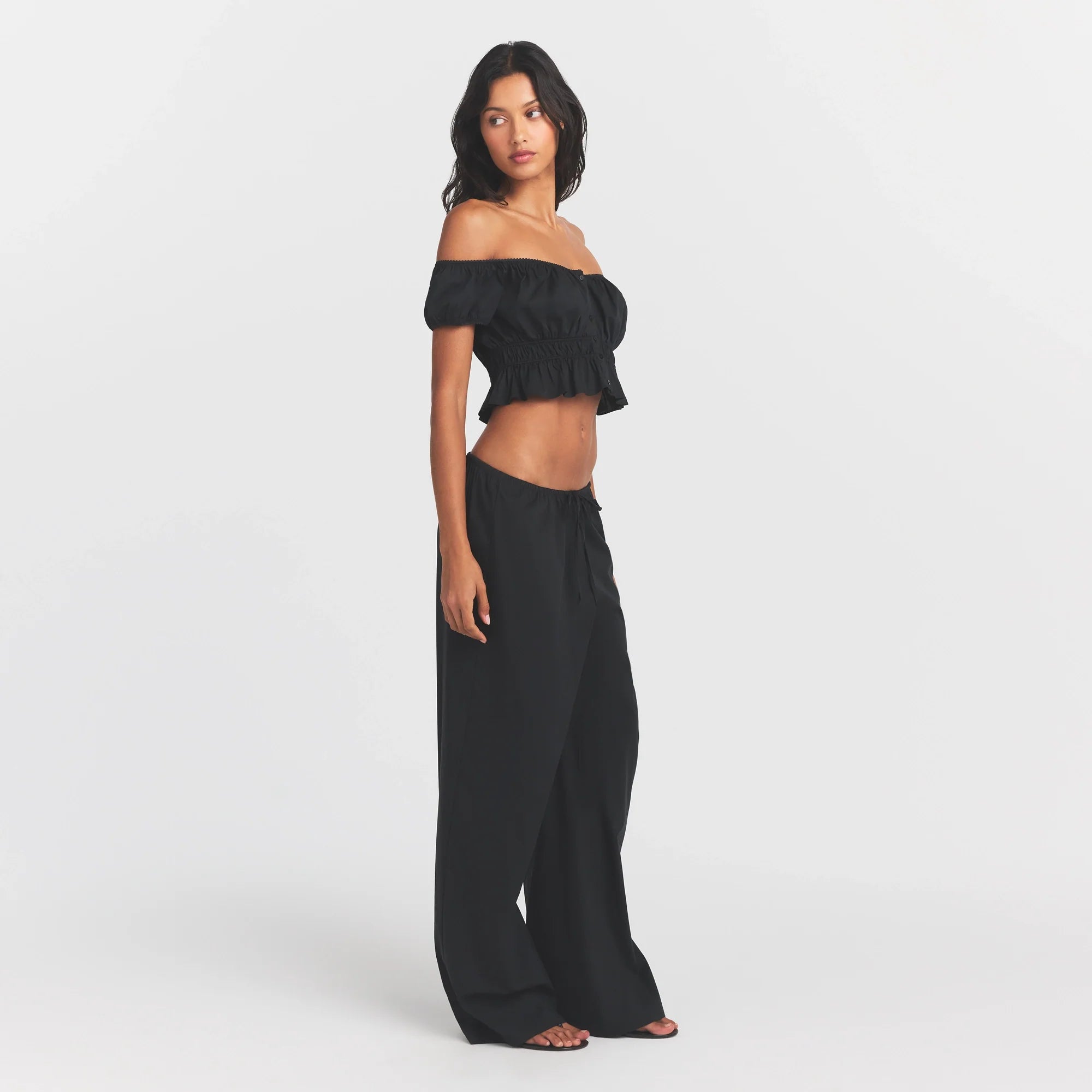 POPLIN APPAREL PANT | ONYX