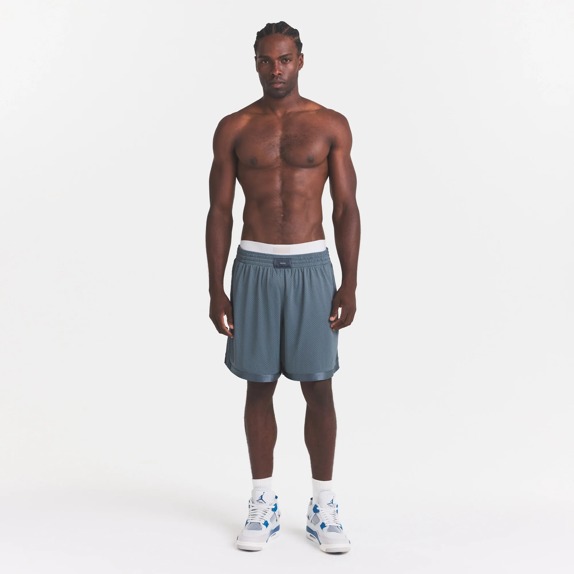 MESH APPAREL MENS SHORT | ZIRCON