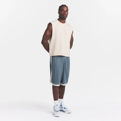 MESH APPAREL MENS LONG SHORT | ZIRCON