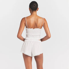 POPLIN APPAREL SHORT | SNOW