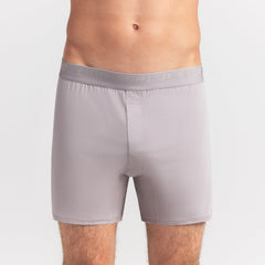 SKIMS STRETCH MENS KNIT BOXER | OYSTER
