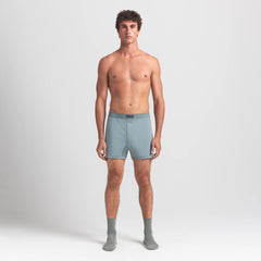 SKIMS COTTON MENS KNIT BOXER | SKY