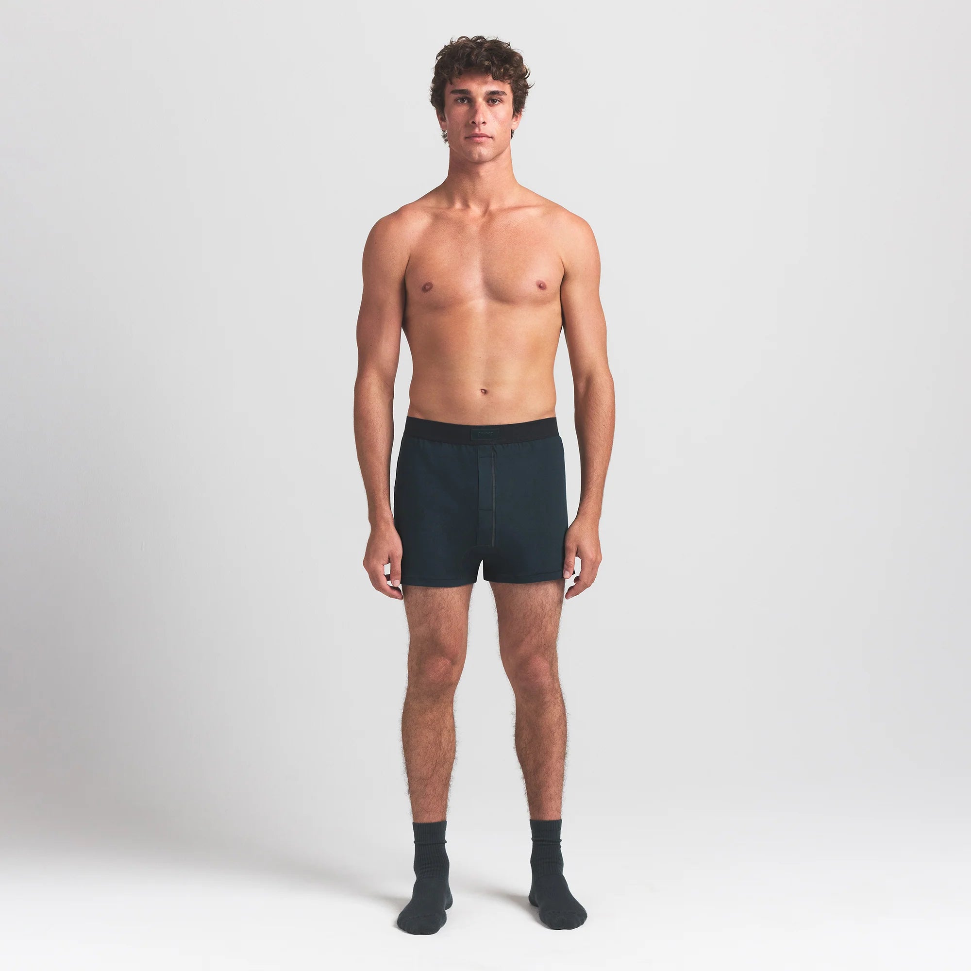 SKIMS COTTON MENS KNIT BOXER 3-PACK | VERDANT MULTI
