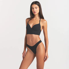FITS EVERYBODY LOW BACK LONGLINE BRA | ONYX