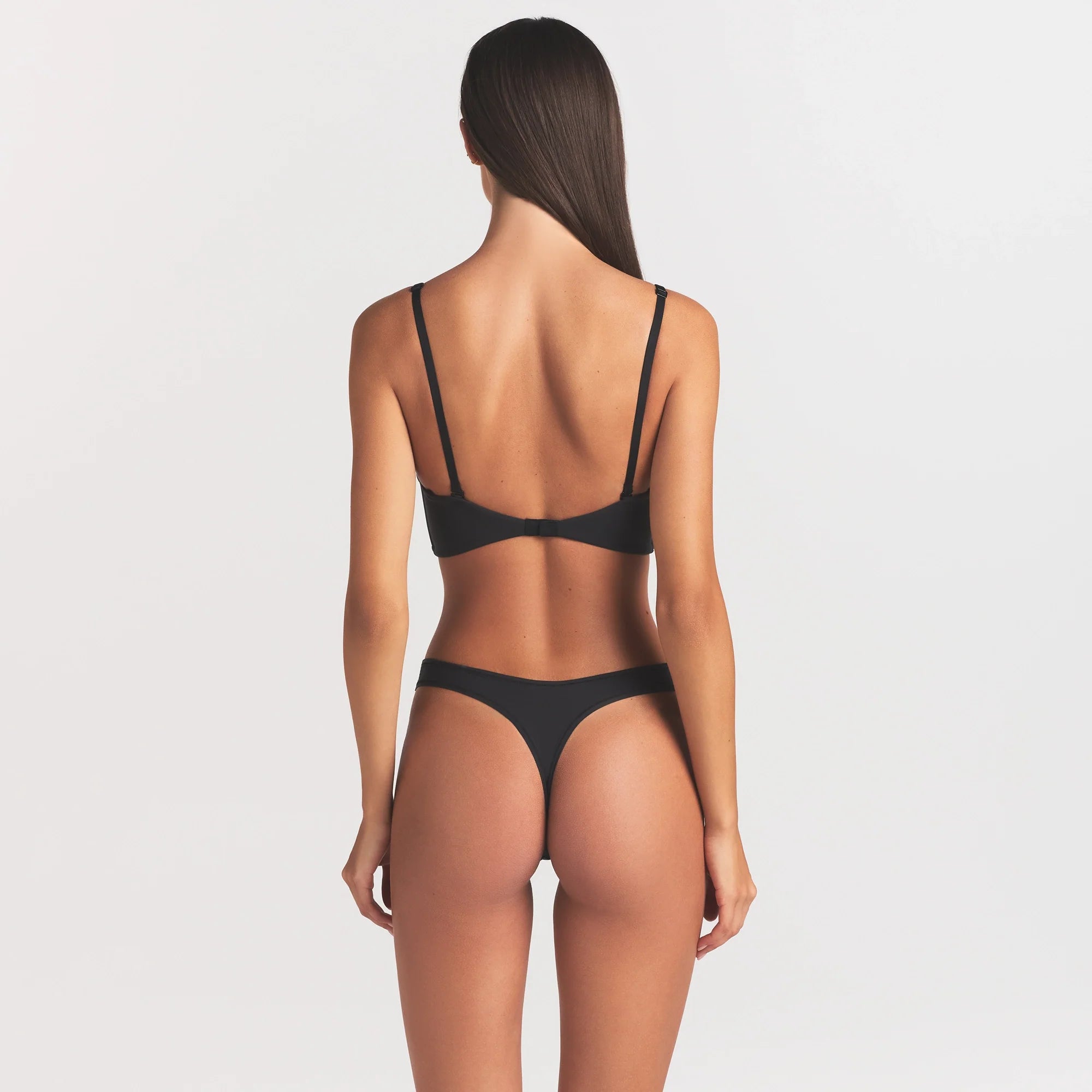 FITS EVERYBODY LOW BACK LONGLINE BRA | ONYX