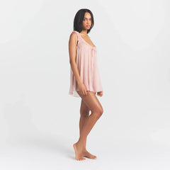 SKIMS ROMANCE MINI DRESS | MORGANITE