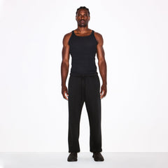FLEECE LOUNGE MENS RELAXED JOGGER | WASHED ONYX