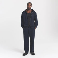 FLEECE LOUNGE MENS CLASSIC STRAIGHT LEG PANT | NAVY