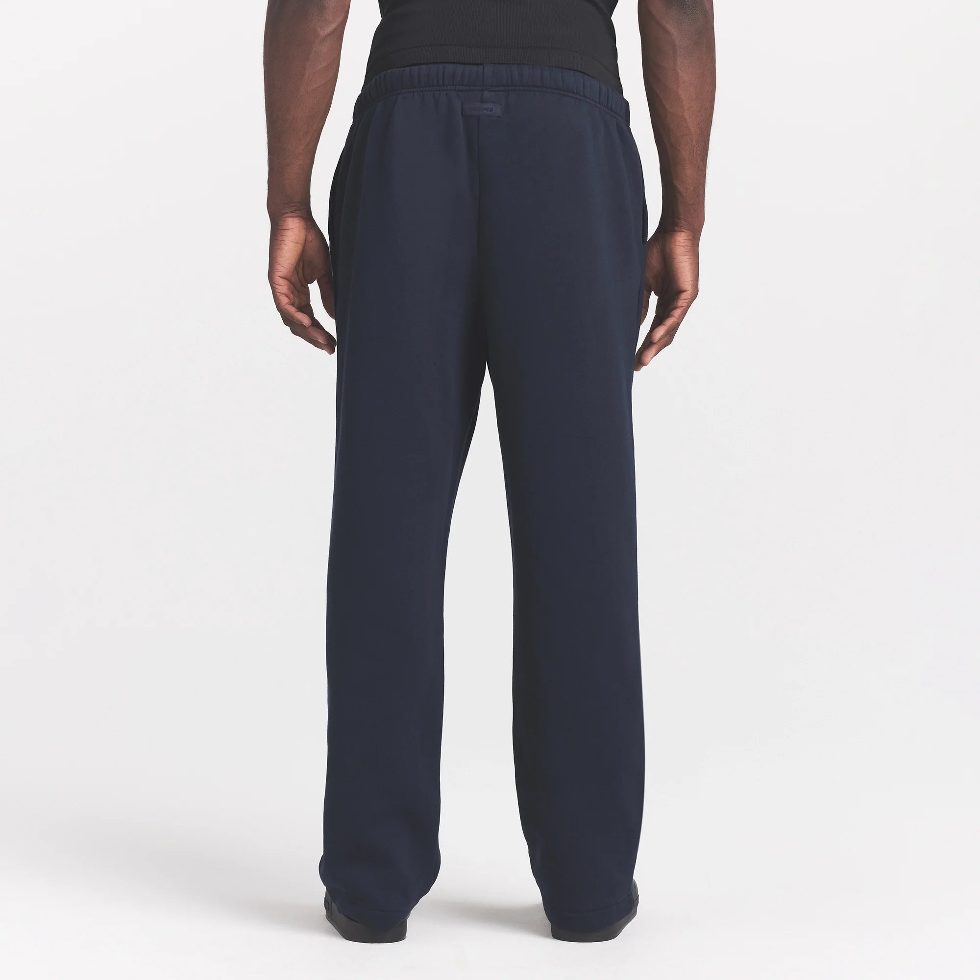 FLEECE LOUNGE MENS CLASSIC STRAIGHT LEG PANT | NAVY