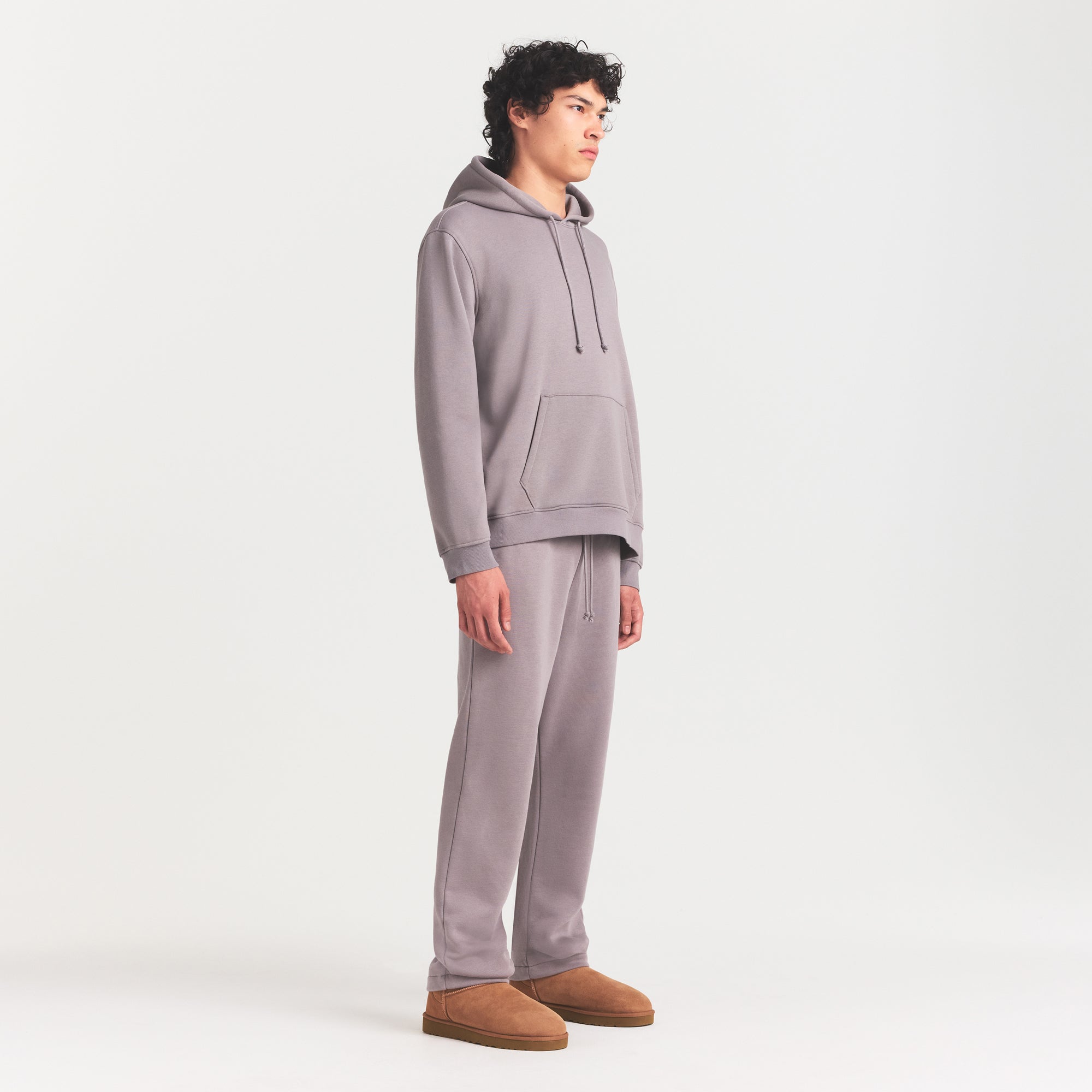 FLEECE LOUNGE MENS CLASSIC STRAIGHT LEG PANT | SHADOW