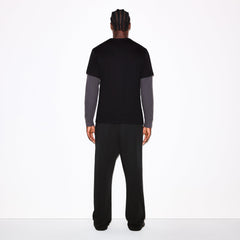 FLEECE LOUNGE MENS CLASSIC STRAIGHT LEG PANT | WASHED ONYX