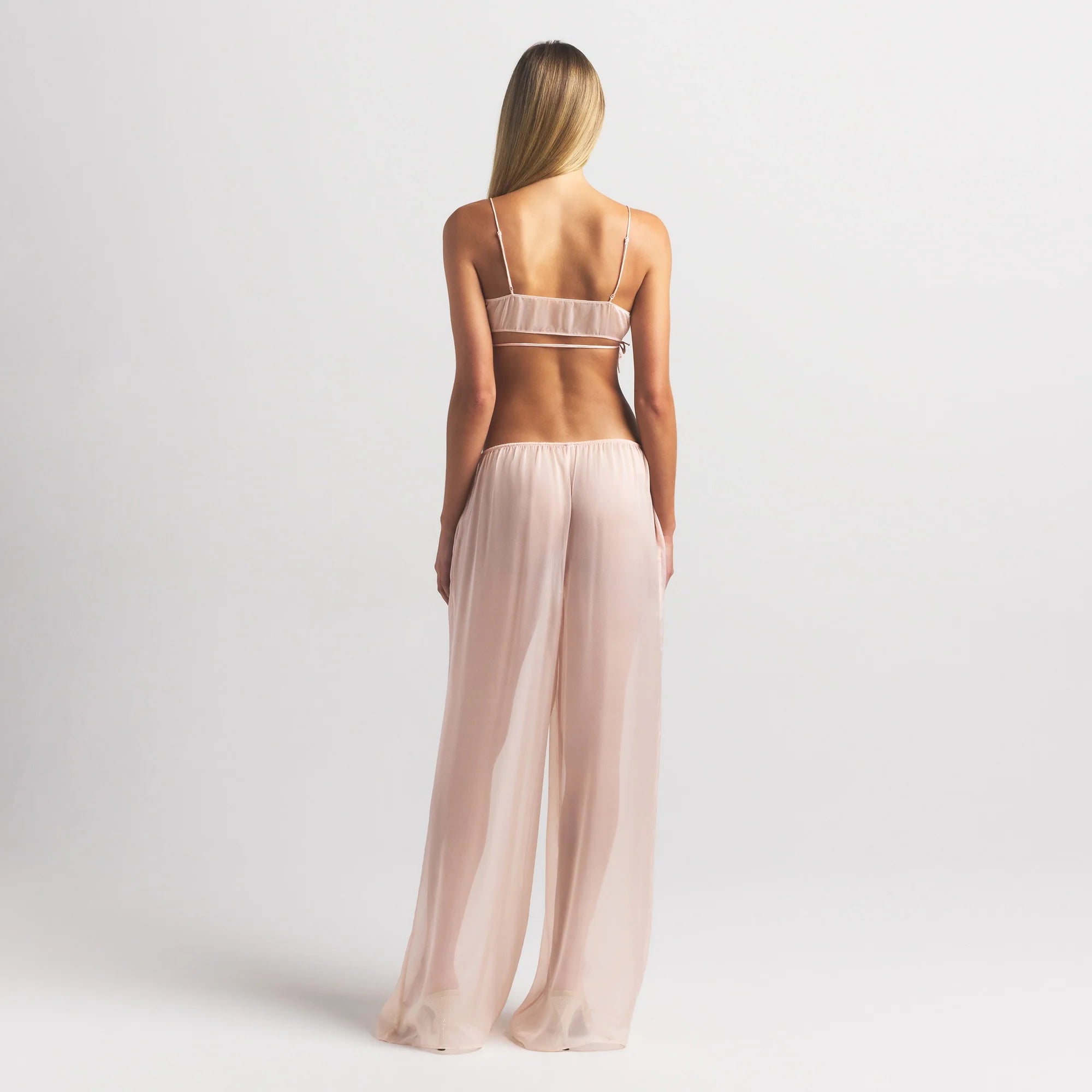 SKIMS ROMANCE WIDE LEG PANT | PRIMROSE