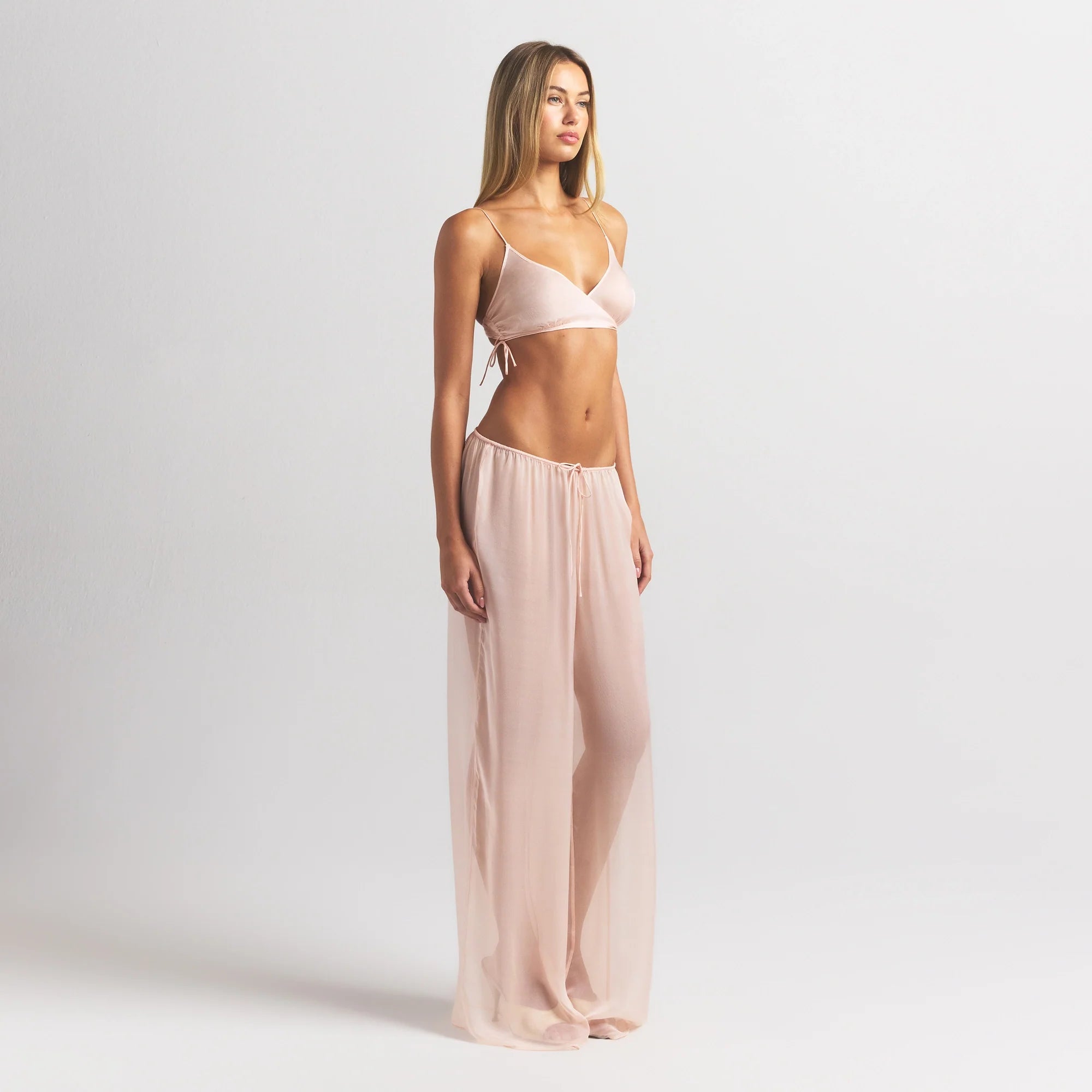 SKIMS ROMANCE WIDE LEG PANT | PRIMROSE