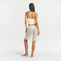 ULTRA FINE LACE LONG SHORT | MARBLE