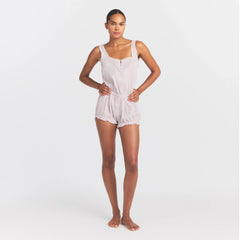 VOILE SLEEP ONESIE | LIGHT LILAC