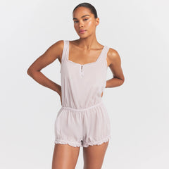 VOILE SLEEP ONESIE | LIGHT LILAC