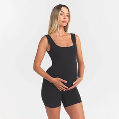 COTTON JERSEY MATERNITY ONESIE | SOOT