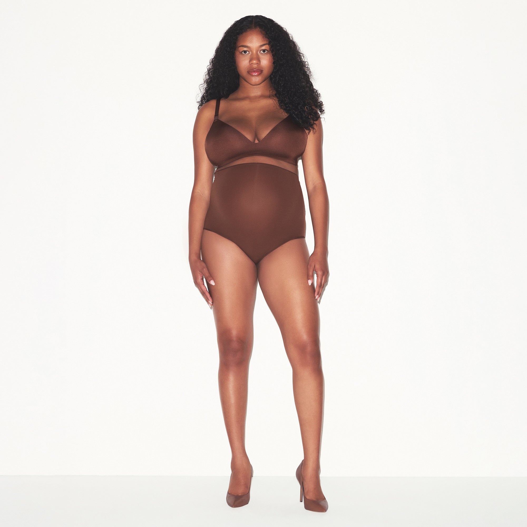 WIRELESS FORM MATERNITY NURSING BRA | COCOA