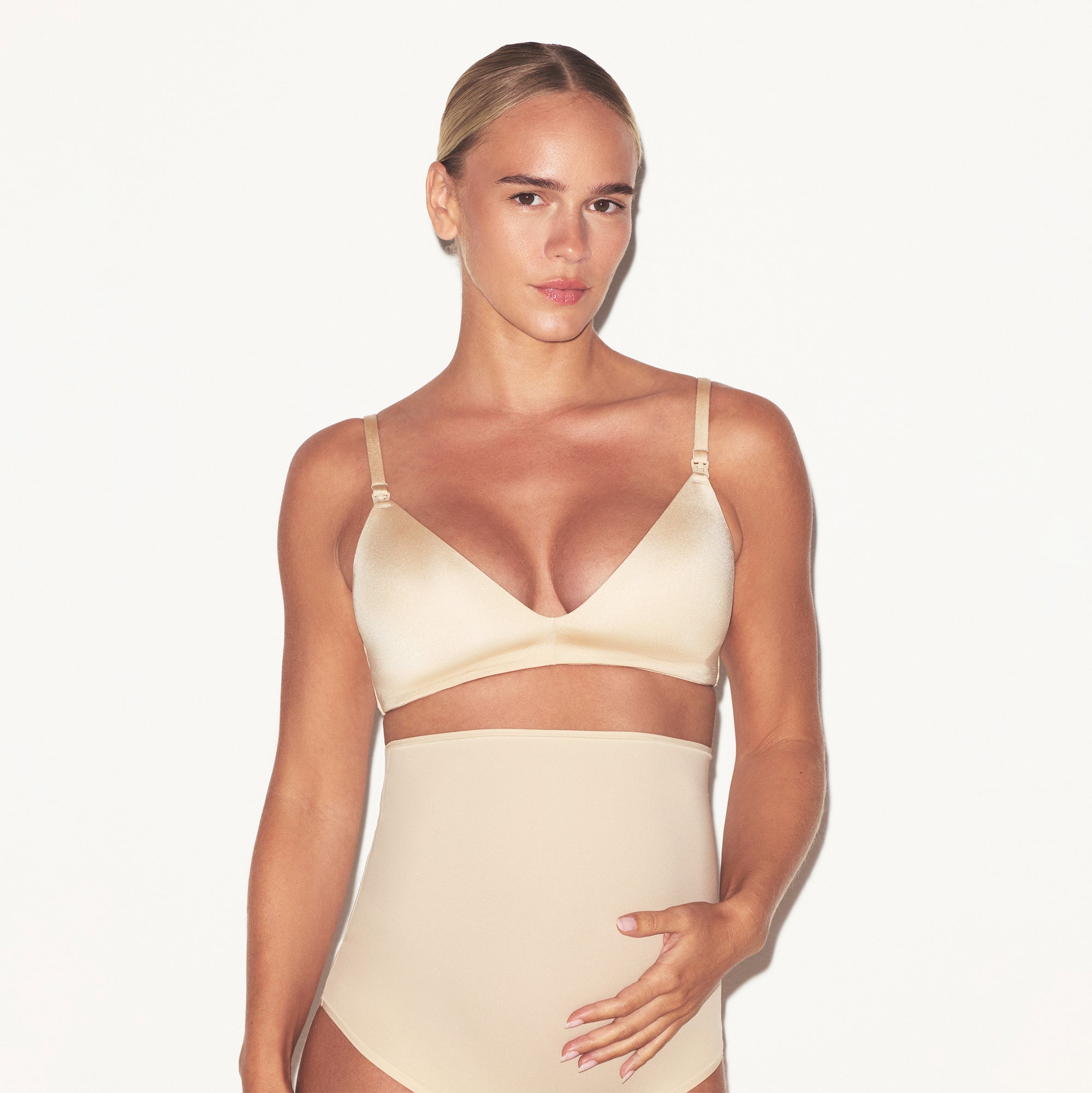 WIRELESS FORM MATERNITY NURSING BRA | SAND