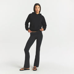 COTTON FLEECE CLASSIC HOODIE | ONYX