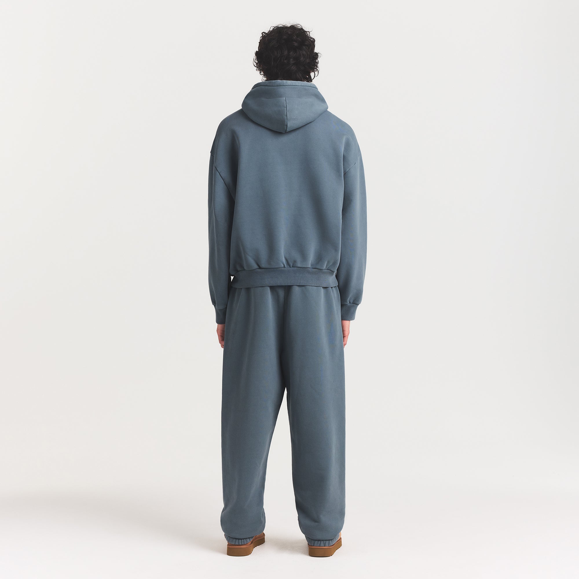 HEAVYWEIGHT FLEECE MENS HOODIE | KYANITE