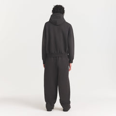 HEAVYWEIGHT FLEECE MENS HOODIE | WASHED ONYX