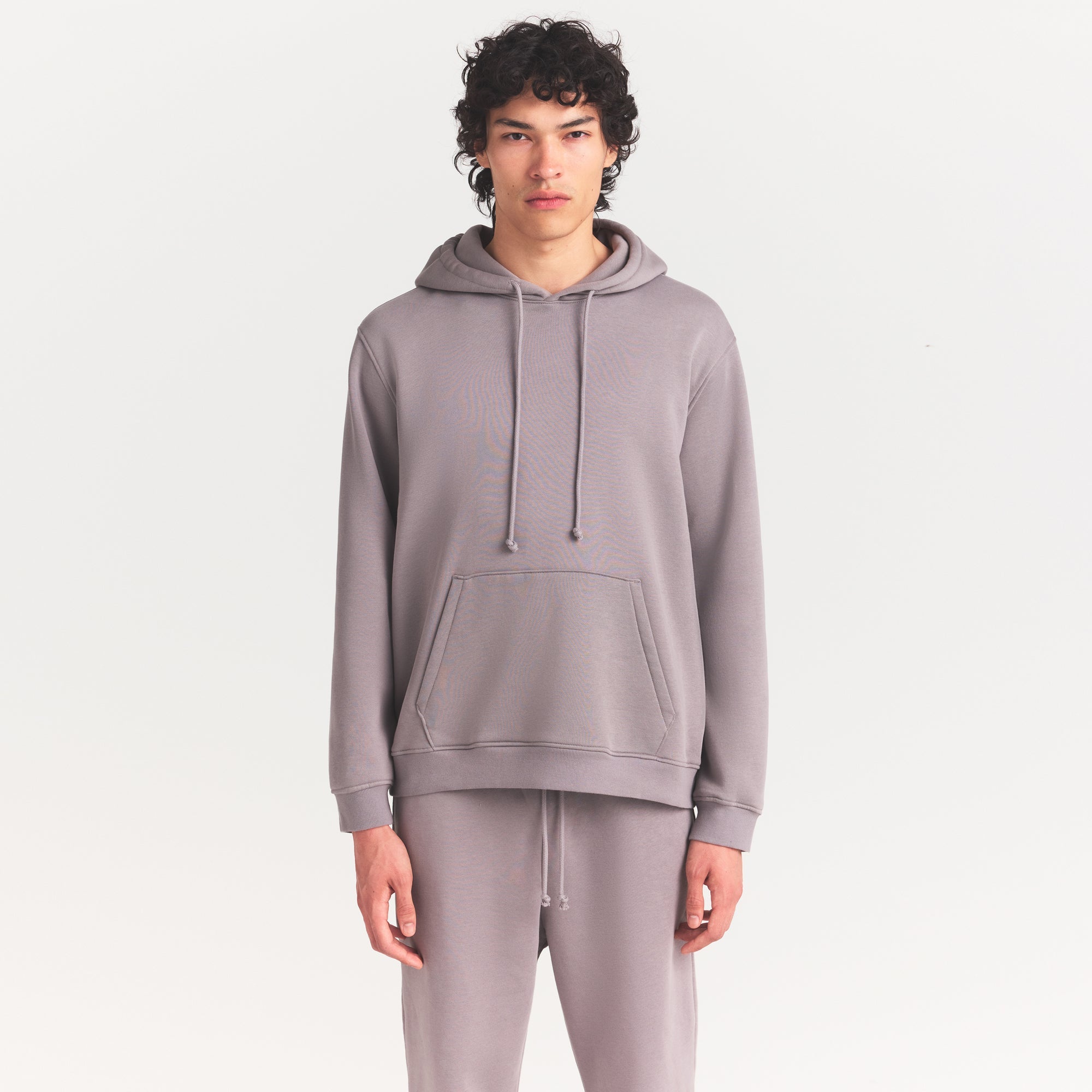 FLEECE LOUNGE MENS CLASSIC HOODIE | SHADOW