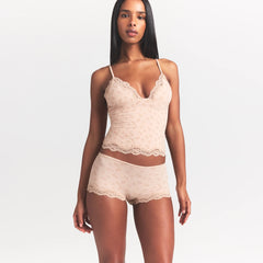 FITS EVERYBODY LACE BOY SHORT | MICA SKETCHED HEARTS