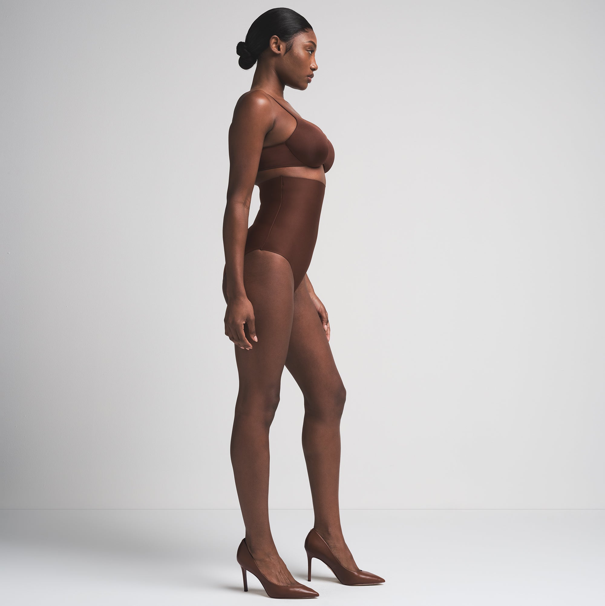 SKIMS BODY CORE SCULPT HIGH-WAISTED BRIEF | COCOA