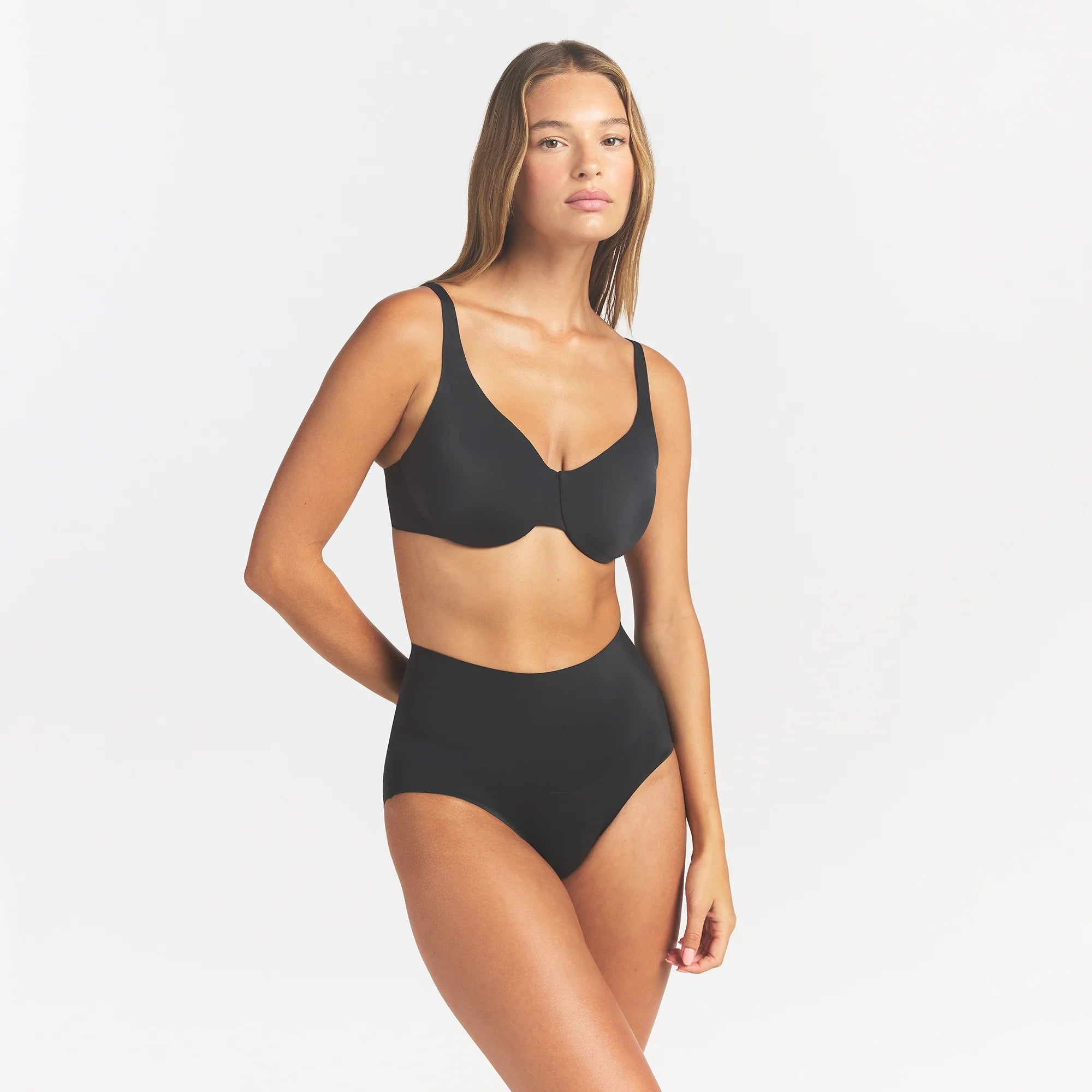 SMOOTHING INTIMATES HIGH-WAISTED BRIEF | ONYX