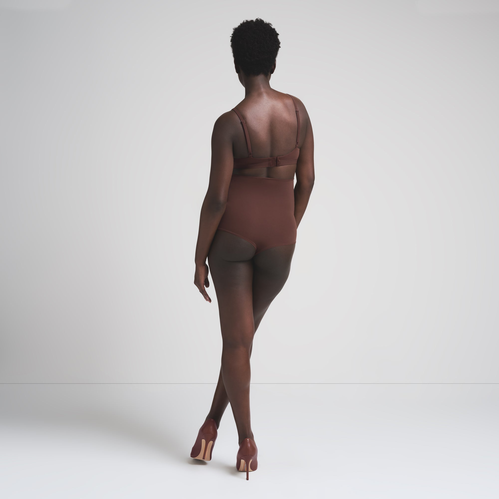 FITS EVERYBODY MATERNITY HIGH-WAISTED BRIEF | COCOA