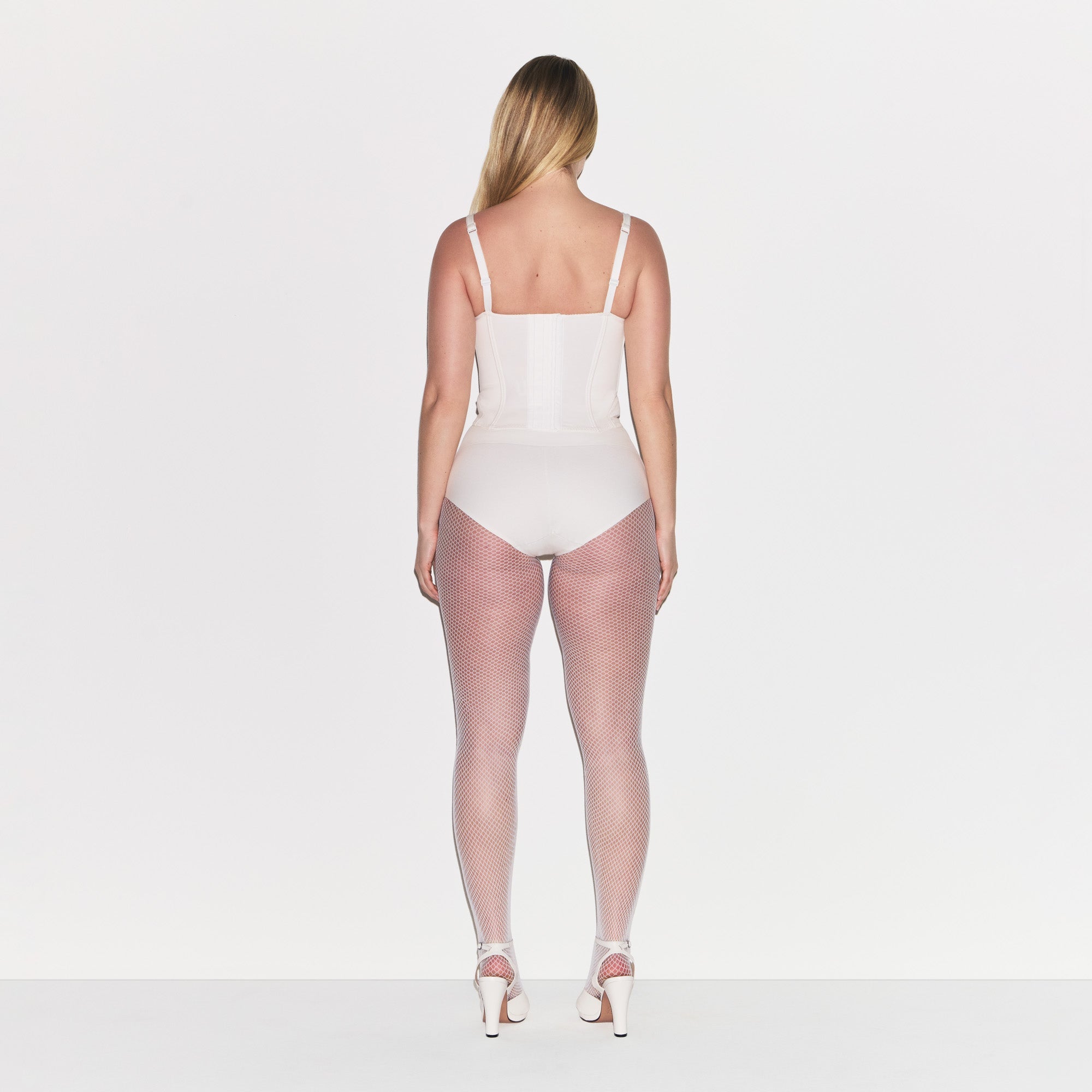 COTTON SHAPEWEAR HIGH-WAISTED BRIEF | MARBLE