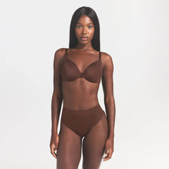 SMOOTHING INTIMATES HIGH-WAISTED THONG | COCOA
