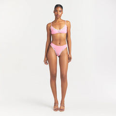 FITS EVERYBODY LACE TANGA | BUBBLE GUM TONAL