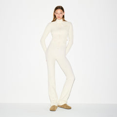 OUTDOOR FLEECE PANT | ECRU