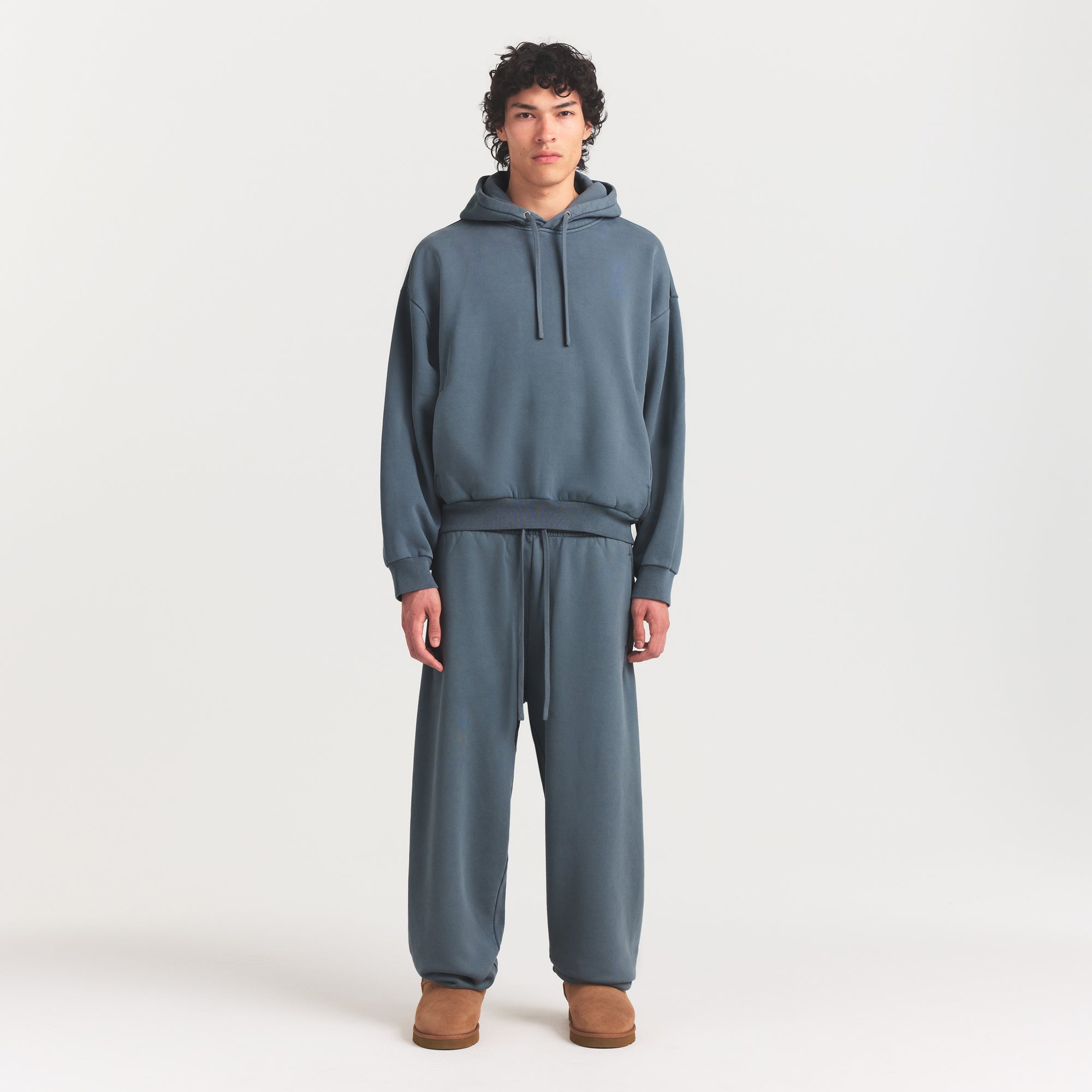 HEAVYWEIGHT FLEECE MENS STRAIGHT LEG PANT | KYANITE