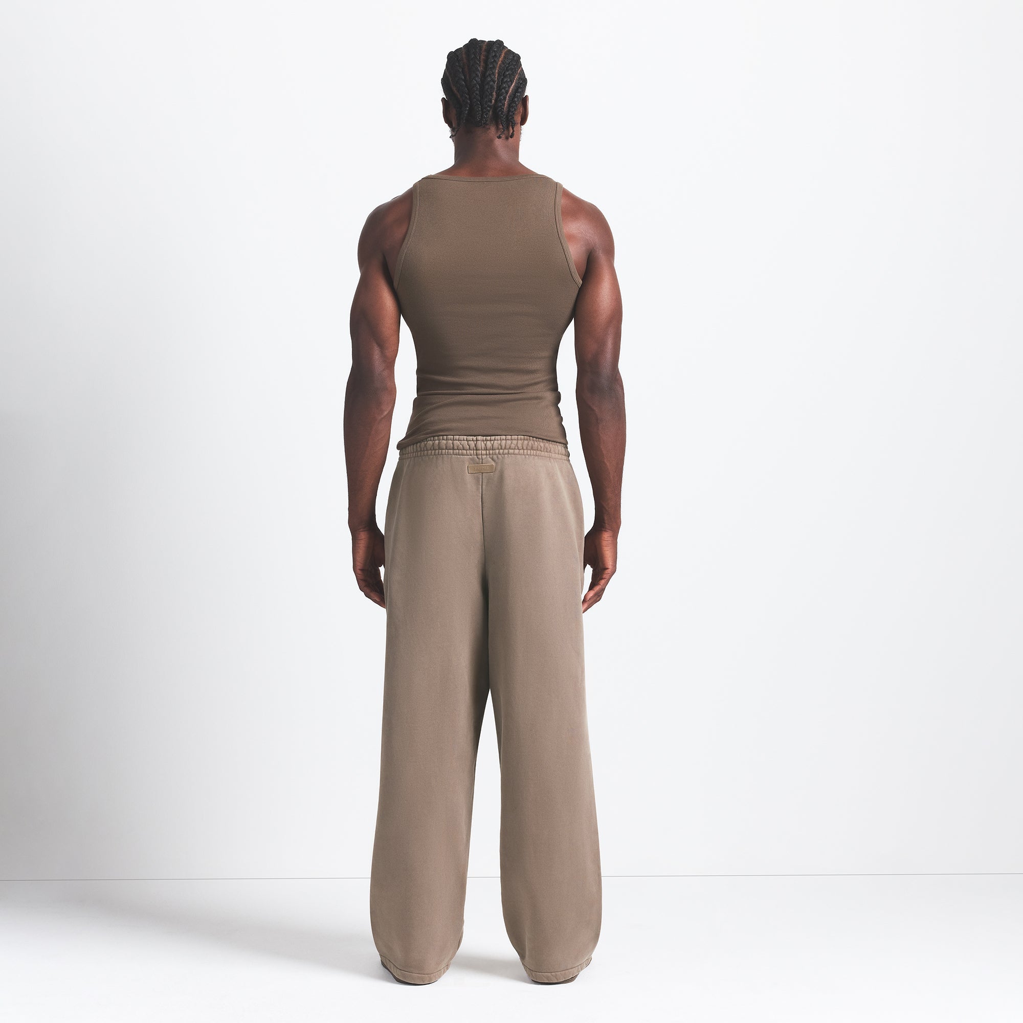 HEAVYWEIGHT FLEECE MENS STRAIGHT LEG PANT | TRUFFLE