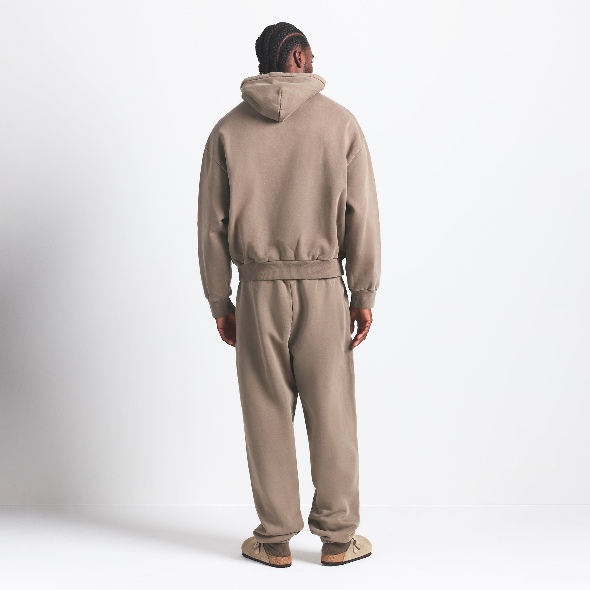 HEAVYWEIGHT FLEECE MENS JOGGER | TRUFFLE