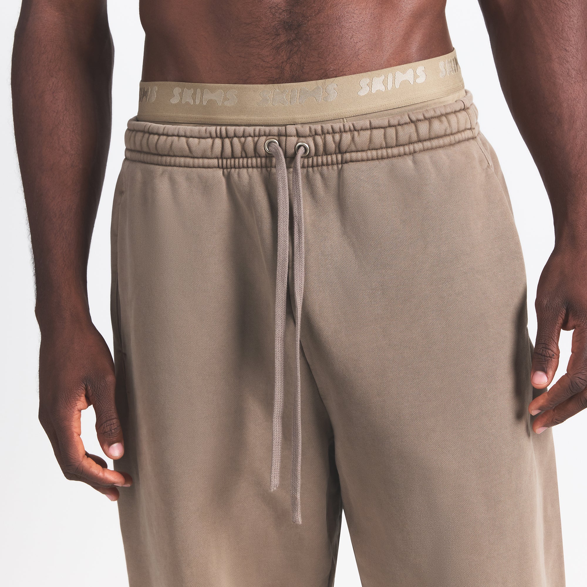 HEAVYWEIGHT FLEECE MENS JOGGER | TRUFFLE