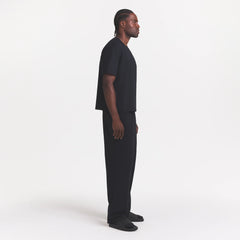 HEAVYWEIGHT COTTON MENS RELAXED PANT | OBSIDIAN