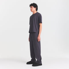 HEAVYWEIGHT COTTON MENS RELAXED PANT | RAVEN