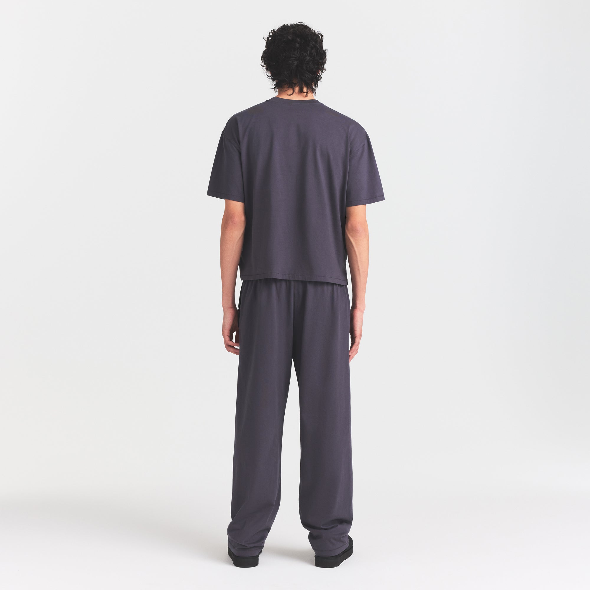 HEAVYWEIGHT COTTON MENS RELAXED PANT | RAVEN